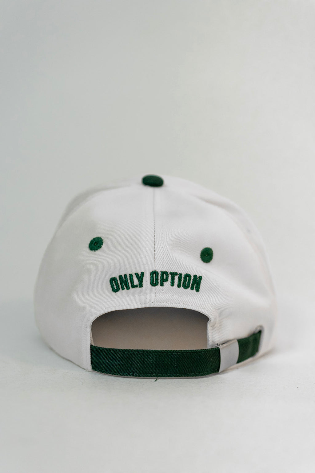 Dad Cap - White & Green
