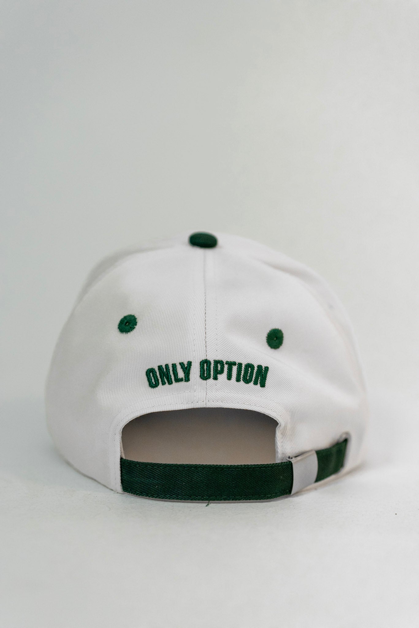 Dad Cap - White & Green