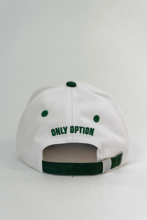 Dad Cap - White & Green